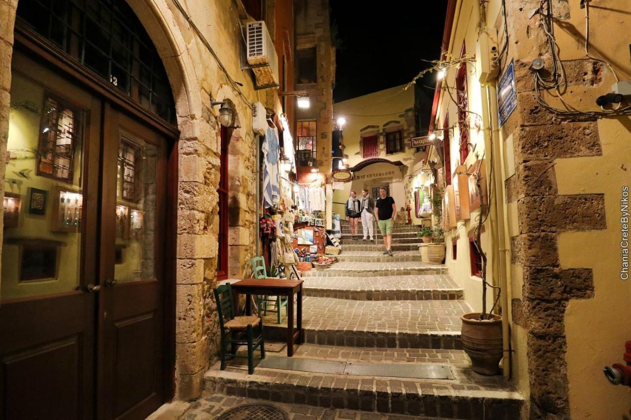Stelisia Rooms Chania  Bagian luar foto